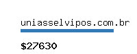 uniasselvipos.com.br Website value calculator