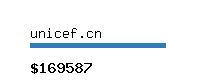 unicef.cn Website value calculator
