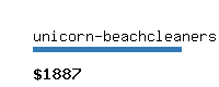 unicorn-beachcleaners.com Website value calculator