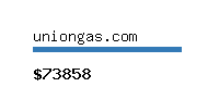 uniongas.com Website value calculator