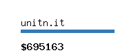 unitn.it Website value calculator