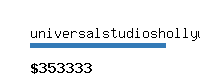 universalstudioshollywood.com Website value calculator
