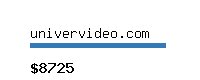 univervideo.com Website value calculator