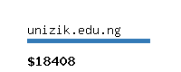 unizik.edu.ng Website value calculator