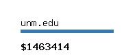 unm.edu Website value calculator