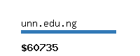 unn.edu.ng Website value calculator