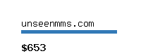 unseenmms.com Website value calculator