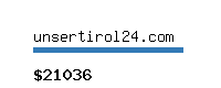 unsertirol24.com Website value calculator