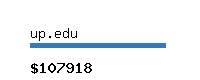 up.edu Website value calculator