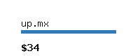 up.mx Website value calculator