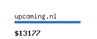 upcoming.nl Website value calculator