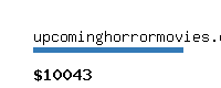 upcominghorrormovies.com Website value calculator