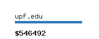 upf.edu Website value calculator