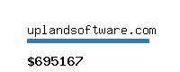 uplandsoftware.com Website value calculator