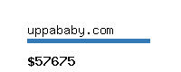 uppababy.com Website value calculator