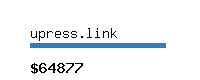 upress.link Website value calculator