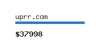 uprr.com Website value calculator