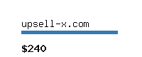 upsell-x.com Website value calculator