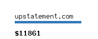 upstatement.com Website value calculator