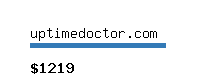 uptimedoctor.com Website value calculator