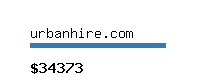 urbanhire.com Website value calculator