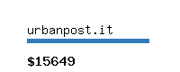 urbanpost.it Website value calculator