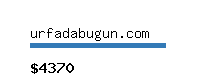 urfadabugun.com Website value calculator