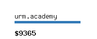 urm.academy Website value calculator