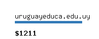 uruguayeduca.edu.uy Website value calculator