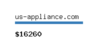 us-appliance.com Website value calculator