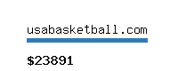 usabasketball.com Website value calculator