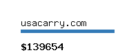 usacarry.com Website value calculator