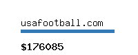 usafootball.com Website value calculator