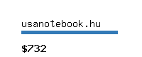 usanotebook.hu Website value calculator