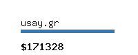 usay.gr Website value calculator