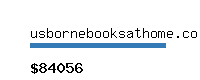 usbornebooksathome.co.uk Website value calculator