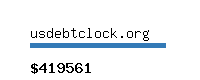 usdebtclock.org Website value calculator