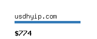 usdhyip.com Website value calculator