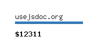 usejsdoc.org Website value calculator