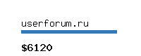 userforum.ru Website value calculator