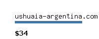 ushuaia-argentina.com Website value calculator