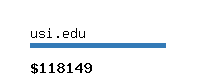 usi.edu Website value calculator