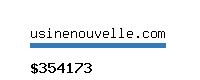 usinenouvelle.com Website value calculator