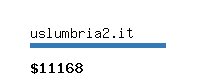 uslumbria2.it Website value calculator