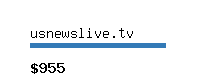 usnewslive.tv Website value calculator