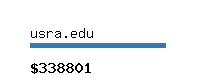 usra.edu Website value calculator