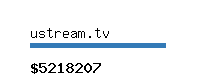 ustream.tv Website value calculator