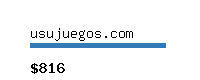 usujuegos.com Website value calculator