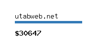 utabweb.net Website value calculator