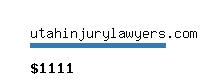 utahinjurylawyers.com Website value calculator